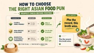 How to Choose the Right Asian Food Pun