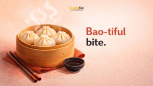 Dumpling and Bao Puns for Cute Captions
