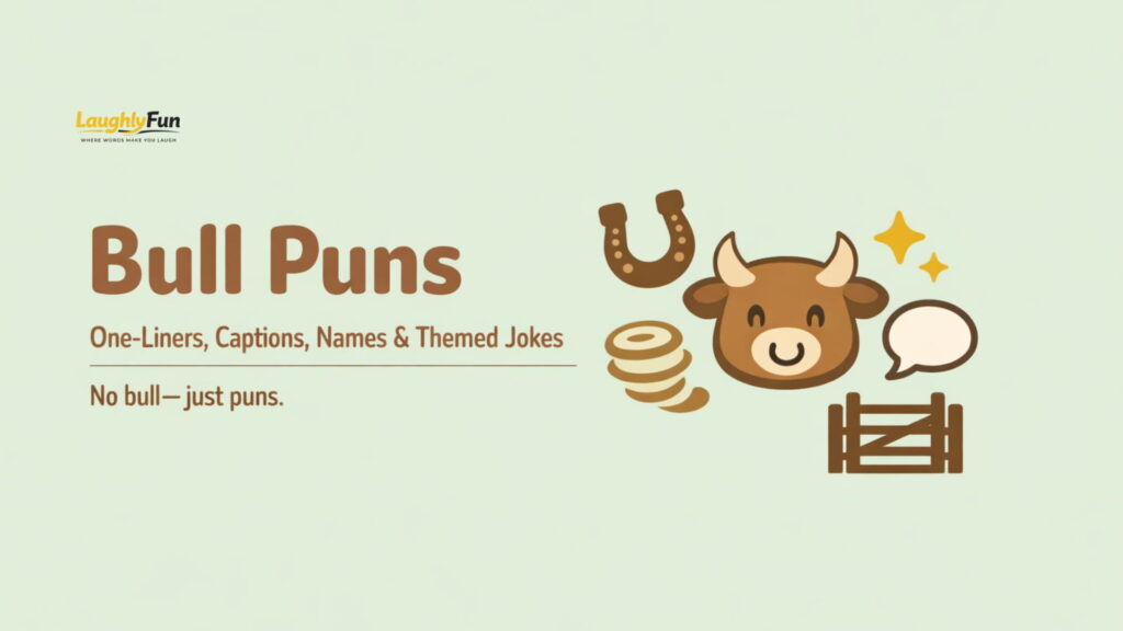 375+ Best Bull Puns, One-Liners, Red Bull Jokes, Bull Names, Bull Riding & Mechanical Bull Puns