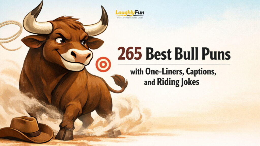265 Best Bull Puns with One-Liners, Captions, and Riding Jokes