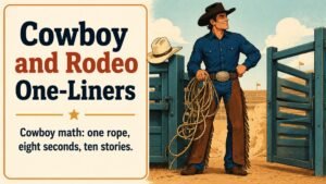 Cowboy and Rodeo One-Liners
