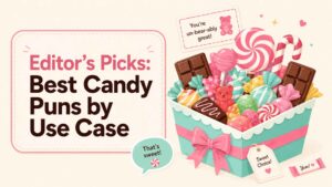 Editor’s Picks: Best Candy Puns by Use Case