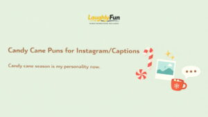 Candy cane puns for Instagram/captions