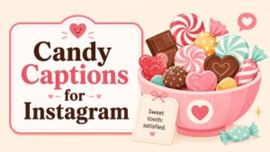 Candy Captions for Instagram