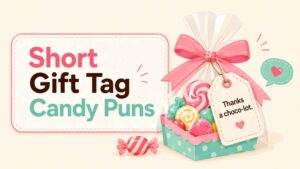 Short Gift Tag Candy Puns