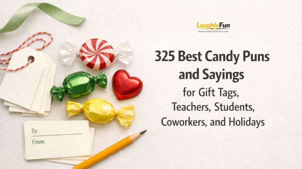 325 Best Candy Puns and Sayings for Gift Tags, Teachers, Students, Coworkers, and Holidays