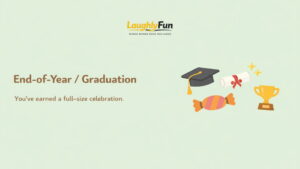 End-of-year / graduation candy puns