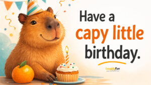 Capybara Birthday Puns