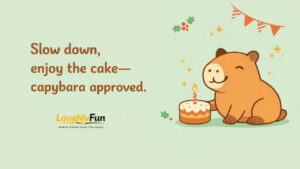 Birthday Capybara Puns