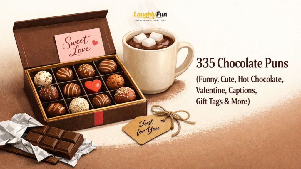 335 Chocolate Puns (Funny, Cute, Hot Chocolate, Valentine, Captions, Gift Tags & More)