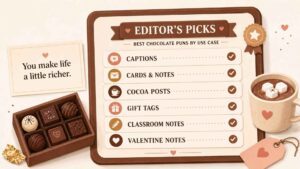 Editor’s Picks: Best Chocolate Puns by Use Case