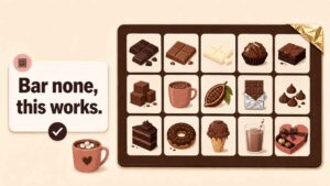 Chocolate Puns by Type