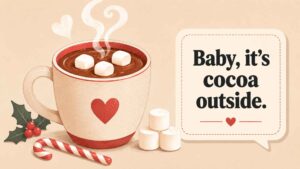 Christmas Hot Chocolate Puns