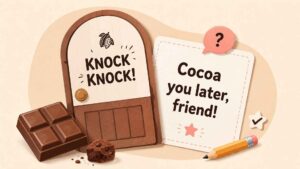 Chocolate Knock-Knock Jokes and Riddles for Kids