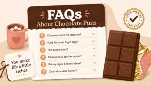 FAQs About Chocolate Puns