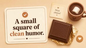 Clean Chocolate Puns