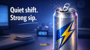 Night Shift Energy Drink Captions
