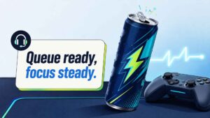 Gaming & Streaming Energy Drink Captions