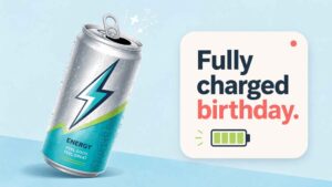 Energy Drink Birthday Puns and Card Lines