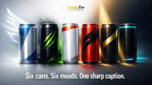 Brand-Specific Energy Drink Captions