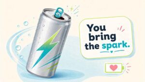 Flirty Energy Drink Captions
