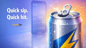 Ultra-Short Energy Drink Captions
