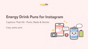 Energy Drink Puns for Instagram (Captions That Hit)