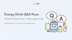 Energy Drink Q&A Puns