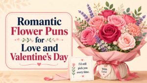 Romantic Flower Puns for Love and Valentine’s Day