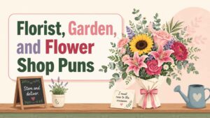 Florist, Garden, and Flower Shop Puns