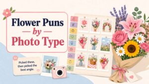 Flower Puns by Photo Type
