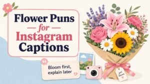 Flower Puns for Instagram Captions