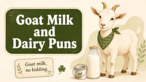 Goat Milk and Dairy Puns