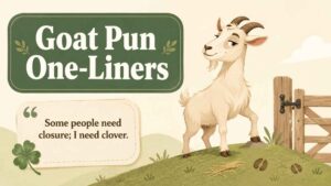 Goat Pun One-Liners