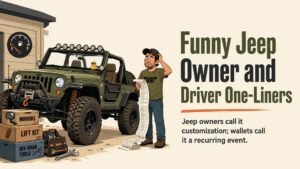 Funny Jeep Owner and Driver One-Liners