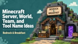 Minecraft Server, World, Team, and Tool Name Ideas