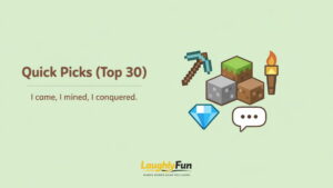 Minecraft Puns and Jokes