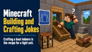 Minecraft Building and Crafting Jokes