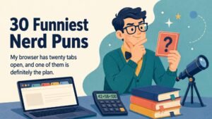 30 Funniest Nerd Puns