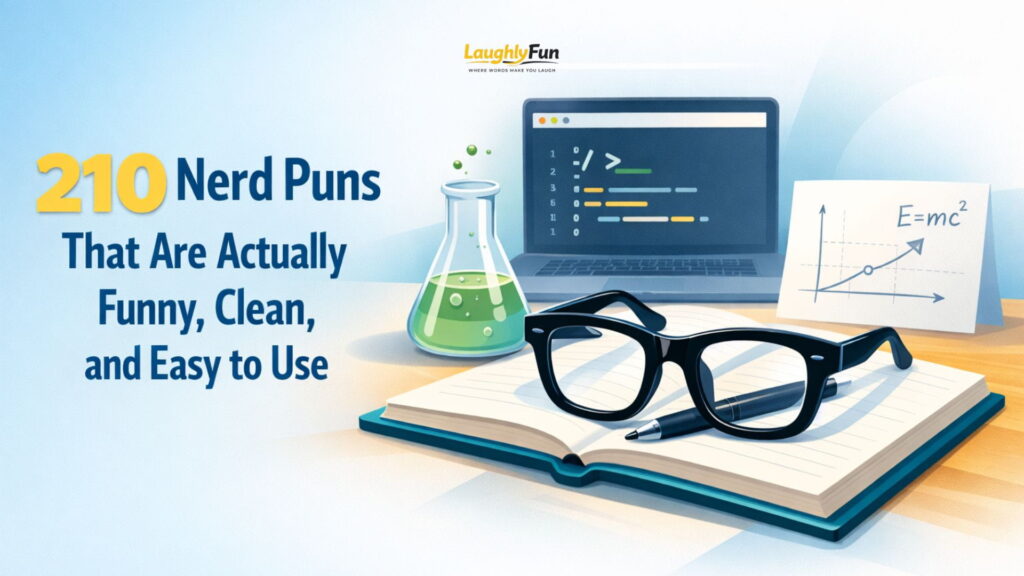 210 Nerd Puns That Are Actually Funny, Clean, and Easy to Use