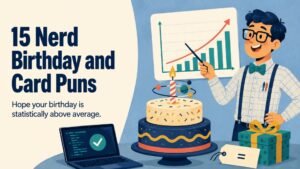 15 Nerd Birthday and Card Puns