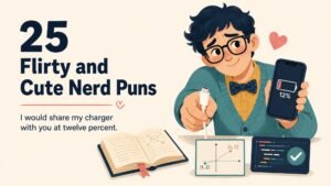 25 Flirty and Cute Nerd Puns