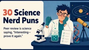 30 Science Nerd Puns