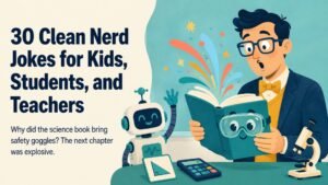 30 Clean Nerd Jokes for Kids, Students, and Teachers