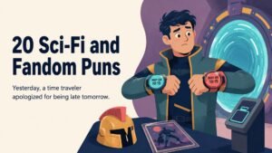 20 Sci-Fi and Fandom Puns
