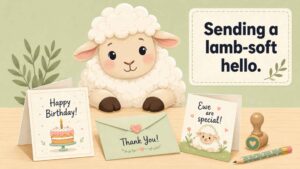 Sheep Card Puns and Lamb Greeting Card Lines