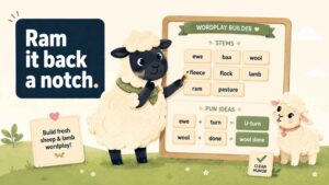 Sheep Wordplay and Lamb Wordplay Builder