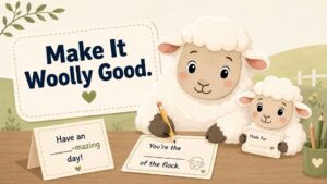 Copy and Personalize These Sheep and Lamb Puns