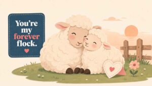 Romantic Sheep and Lamb Puns