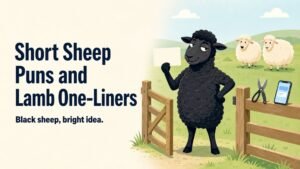Short Sheep Puns and Lamb One-Liners